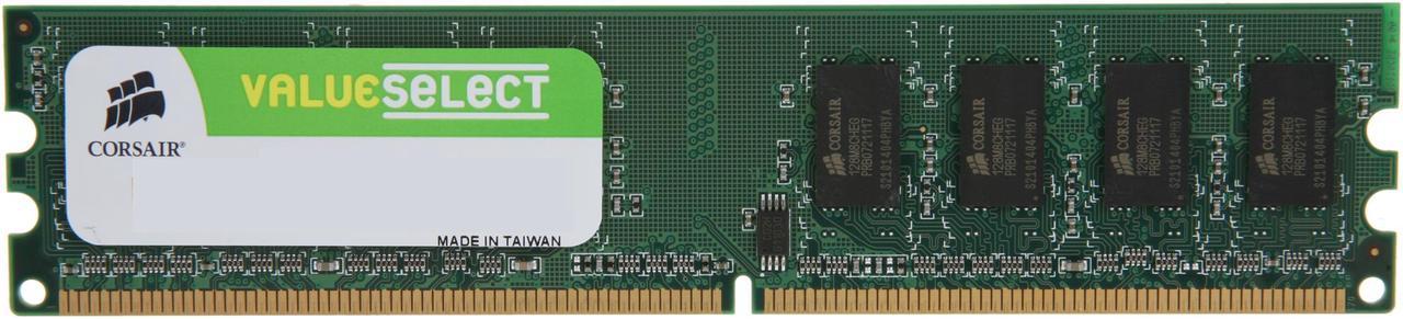 CORSAIR 1GB DDR2 533 (PC2 4200) Desktop Memory Model VS1GB533D2