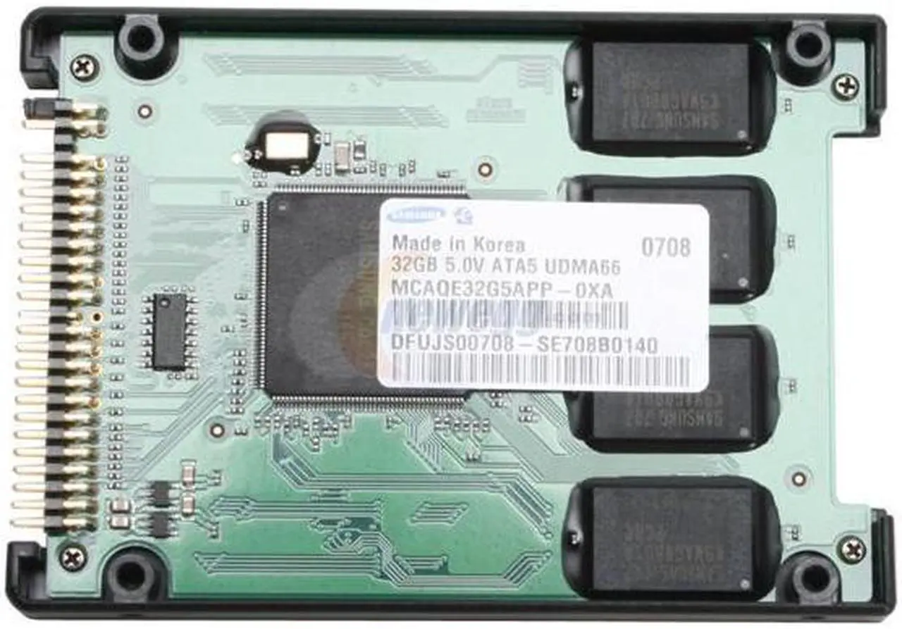 Alt view image 3 of 5 - SAMSUNG 2.5" 32GB PATA Internal Solid State Drive (SSD) MCAQE32G5APP-0XA00 - OEM
