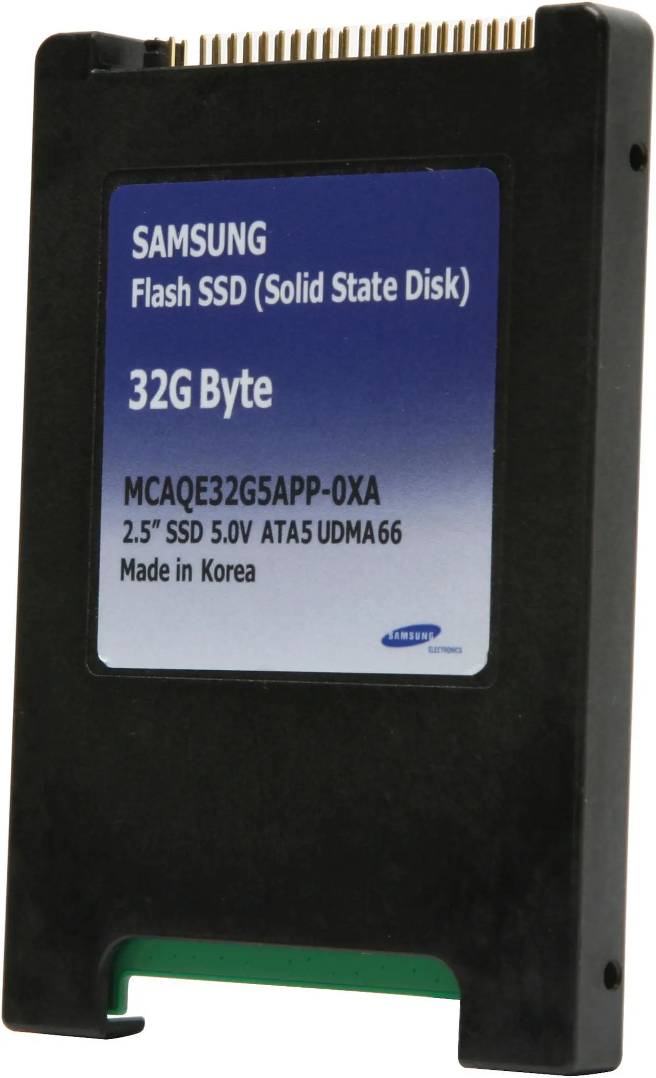 Alt view image 4 of 5 - SAMSUNG 2.5" 32GB PATA Internal Solid State Drive (SSD) MCAQE32G5APP-0XA00 - OEM