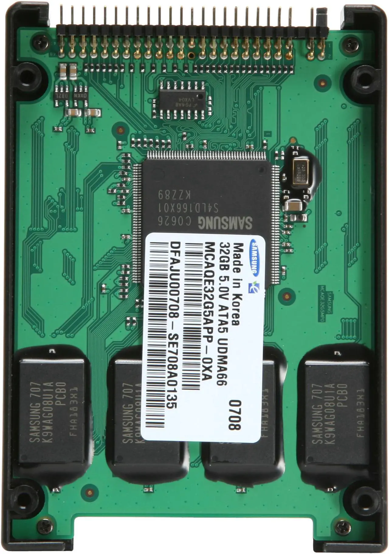 Alt view image 5 of 5 - SAMSUNG 2.5" 32GB PATA Internal Solid State Drive (SSD) MCAQE32G5APP-0XA00 - OEM
