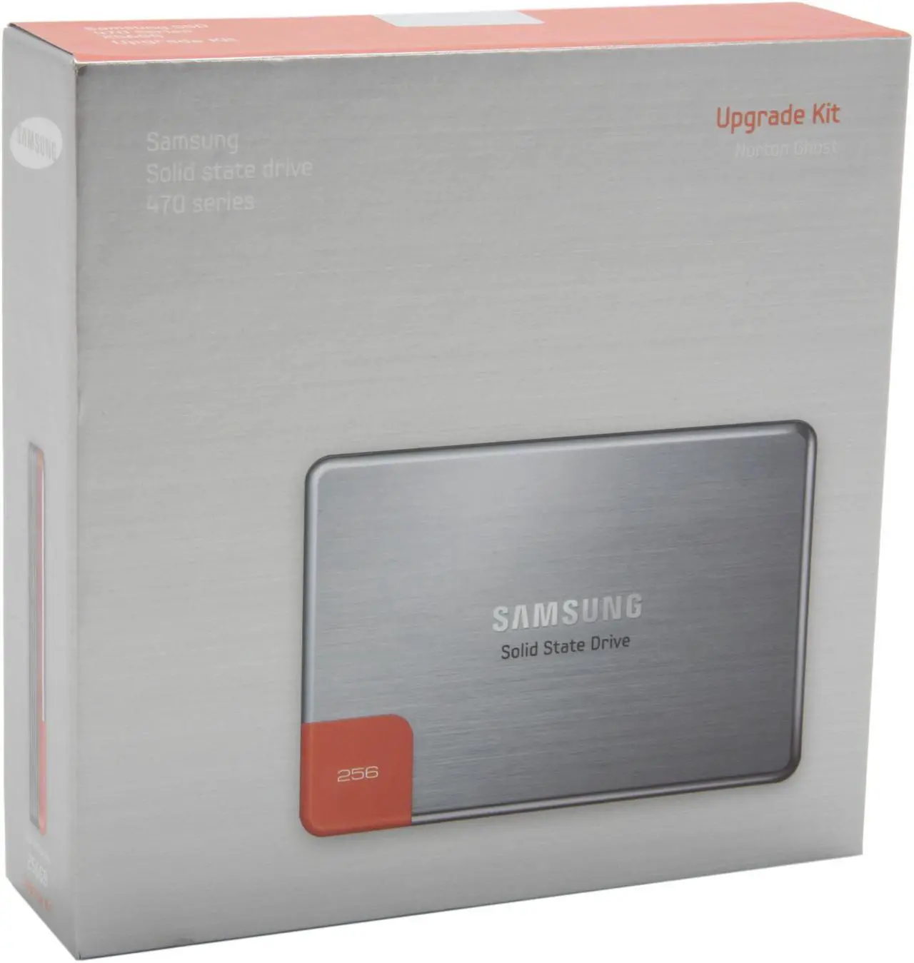 Main image of SAMSUNG 470 Series MZ-5PA256C/AM 2.5" 256GB SATA II MLC Internal Solid State Drive (SSD) w/ Desktop Upgrade Kit and Norton Ghost 15