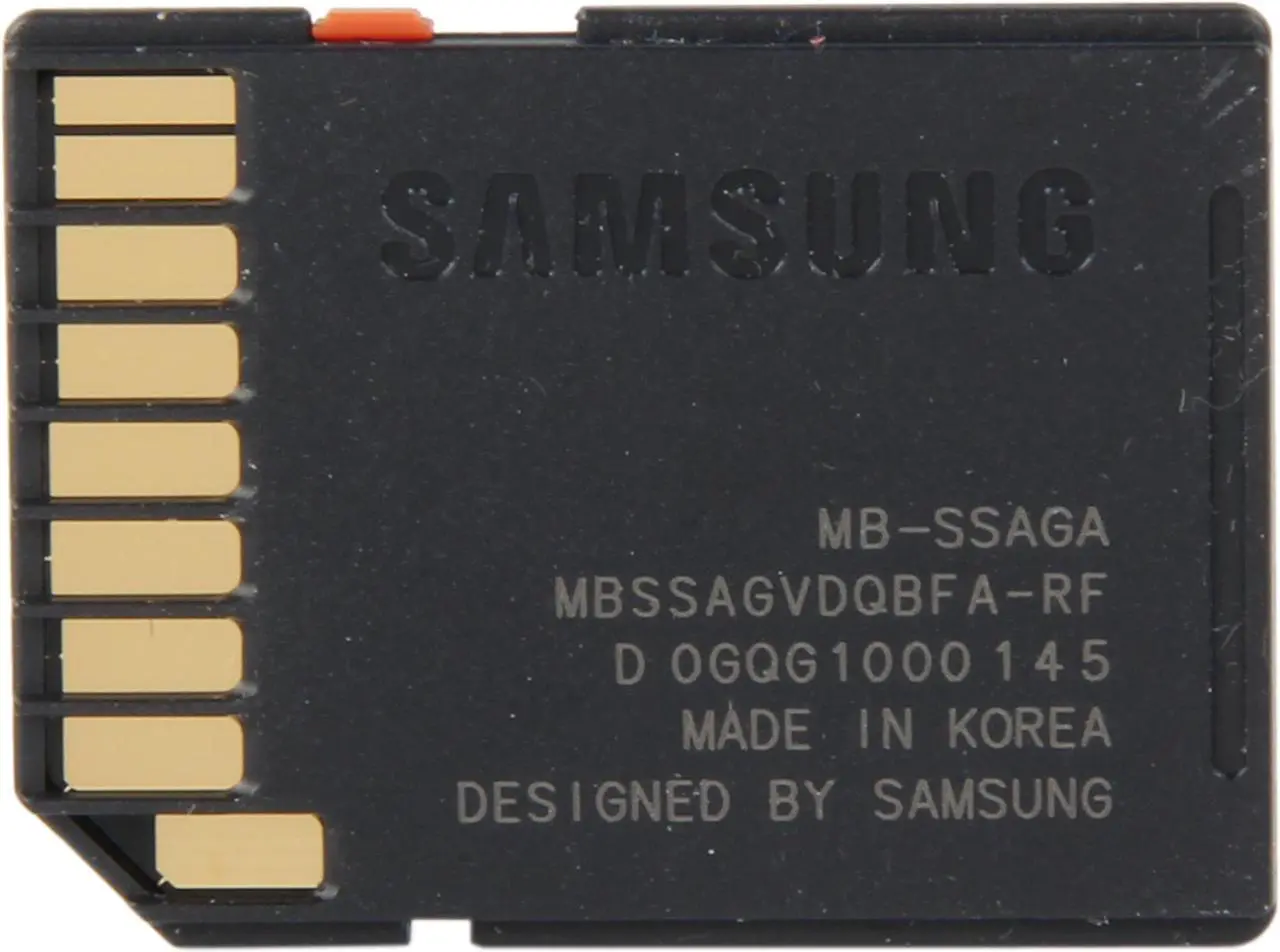Alt view image 3 of 4 - SAMSUNG 16GB Secure Digital High-Capacity (SDHC) Flash Card Model MB-SSAGA/US