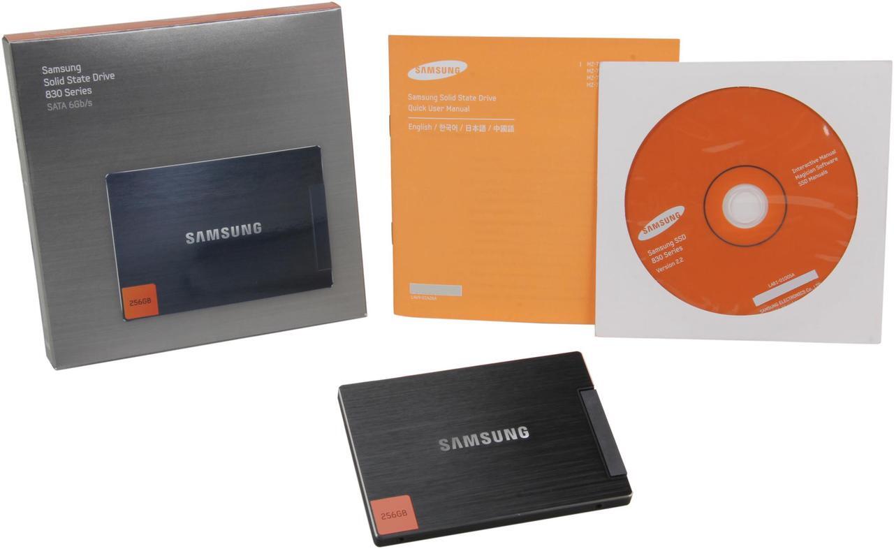Alt view image 6 of 6 - SAMSUNG 830 Series 2.5" 256GB SATA III MLC Internal Solid State Drive (SSD) MZ-7PC256B/WW