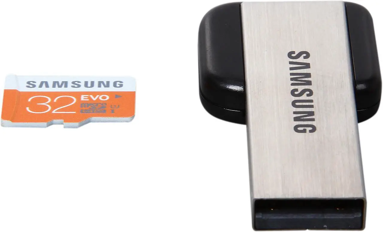 Alt view image 2 of 5 - SAMSUNG 32GB microSDHC Flash Card With USB 2.0 Reader Model MB-MP32DB/AM