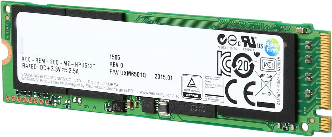 Main image of SAMSUNG XP941 MZHPU512HCGL-00004(0) M.2 2280 512GB PCI-Express 2.0 x4 MLC Solid State Drive - OEM