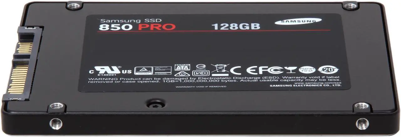 Alt view image 4 of 5 - SAMSUNG 850 PRO 2.5" 128GB SATA III 3-D Vertical Internal Solid State Drive (SSD) MZ-7KE128BW