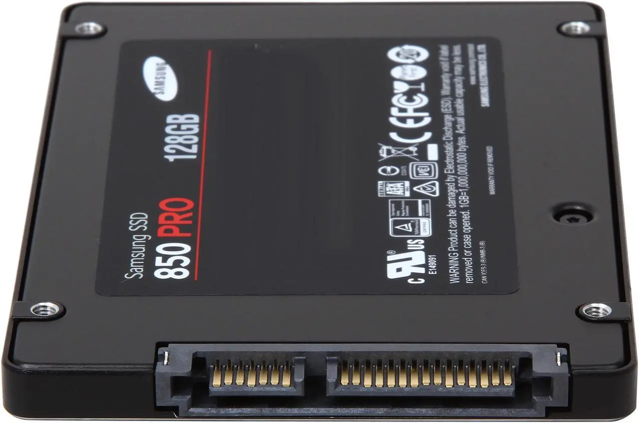 Alt view image 5 of 5 - SAMSUNG 850 PRO 2.5" 128GB SATA III 3-D Vertical Internal Solid State Drive (SSD) MZ-7KE128BW