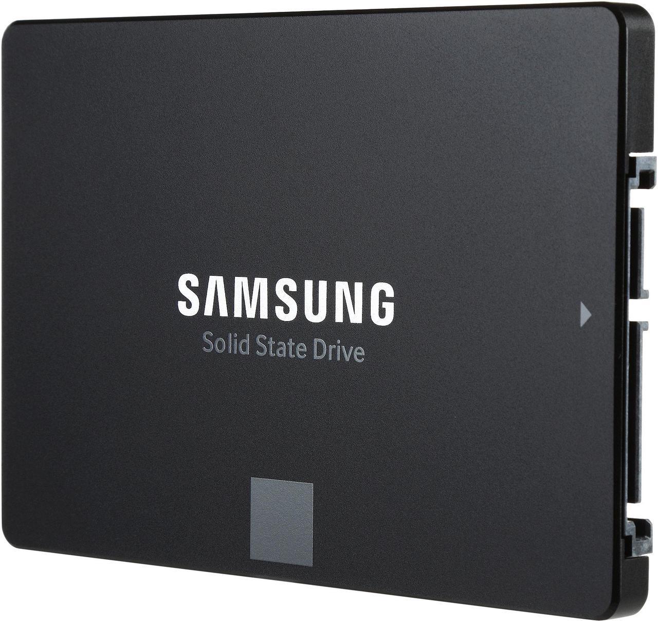 Main image of SAMSUNG 850 EVO 2.5" 500GB SATA III 32 layer 3D V-NAND Internal Solid State Drive (SSD) MZ-75E500B/AM