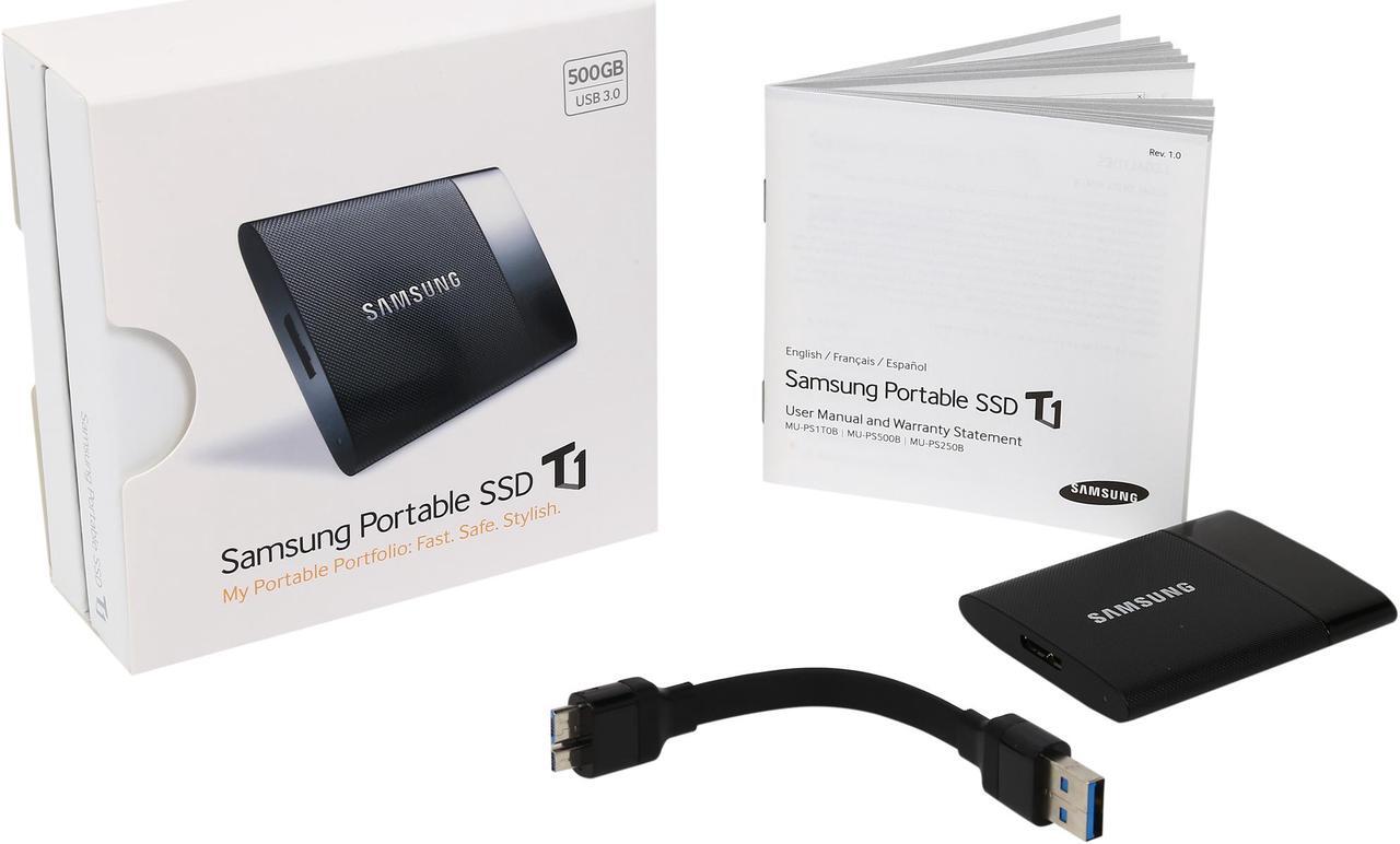 Alt view image 7 of 6 - SAMSUNG 500GB Portable USB 3.0 Portable SSD T1