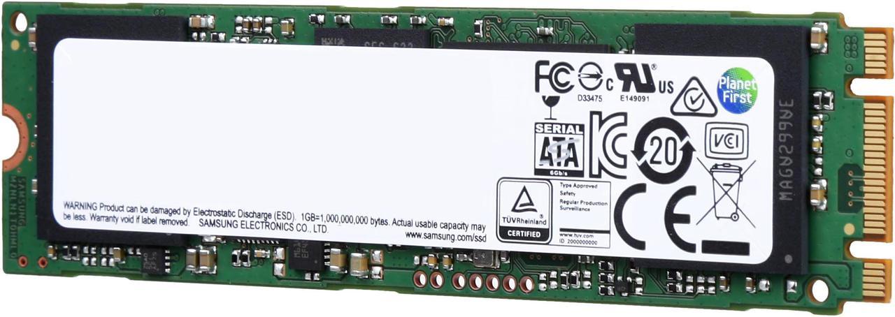 SAMSUNG 850 EVO M.2 2280 500GB SATA III 3D NAND Internal SSD Single Unit Version MZ-N5E500BW