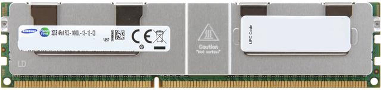 SAMSUNG 32GB ECC ECC Chipkill Load Reduced DDR3 1866 (PC3 14900) Server Memory Model M386B4G70DM0-CMA