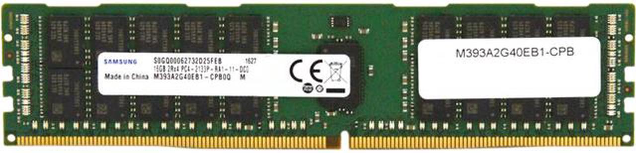 Samsung DDR4 2133MHz CL15 16GB RegECC 2Rx4 M393A2G40EB1-CPB 1.2V single pack