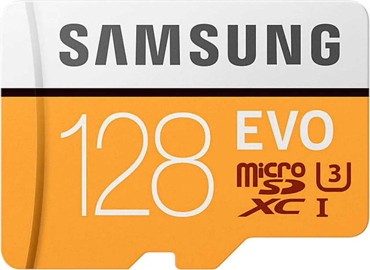 Main image of Samsung 128GB EVO microSDXC UHS-I/U3 Memory Card with Adapter, Speed Up to 100MB/s (MB-MP128GA/AM)