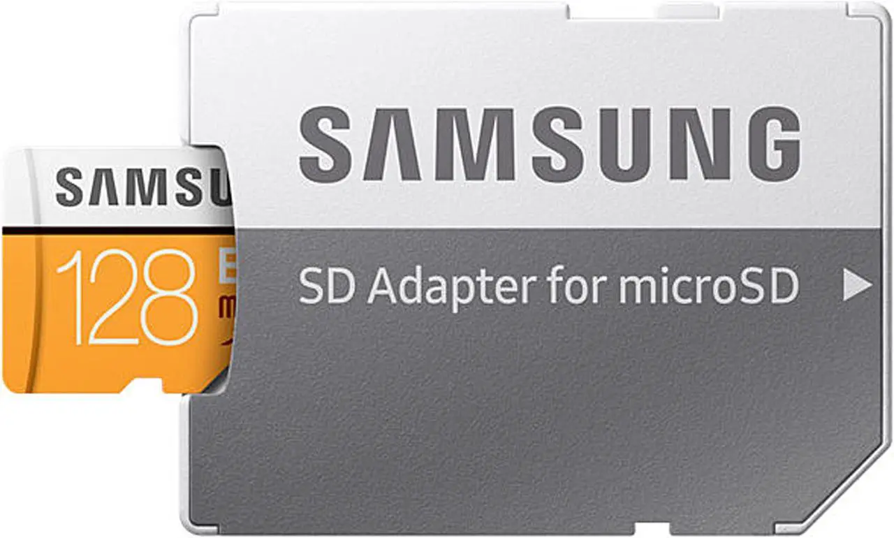 Alt view image 3 of 4 - Samsung 128GB EVO microSDXC UHS-I/U3 Memory Card with Adapter, Speed Up to 100MB/s (MB-MP128GA/AM)