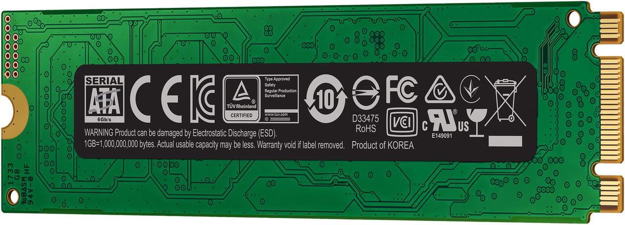 Alt view image 3 of 6 - SAMSUNG 860 EVO Series M.2 2280 250GB SATA III V-NAND 3-bit MLC Internal Solid State Drive (SSD) MZ-N6E250BW