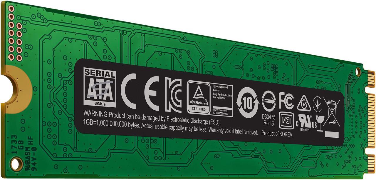 Alt view image 5 of 6 - SAMSUNG 860 EVO Series M.2 2280 250GB SATA III V-NAND 3-bit MLC Internal Solid State Drive (SSD) MZ-N6E250BW
