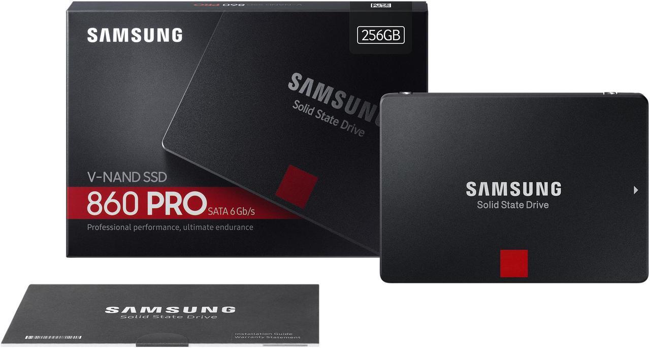Alt view image 6 of 6 - SAMSUNG 860 Pro Series 2.5" 256GB SATA III V-NAND 2-bit MLC Internal Solid State Drive (SSD) MZ-76P256BW
