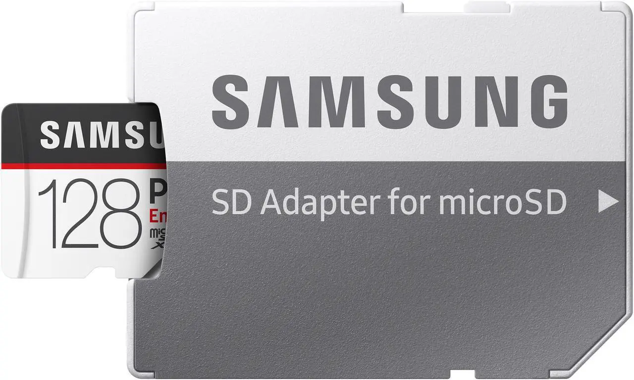 Alt view image 5 of 7 - SAMSUNG 128GB PRO Endurance microSDXC UHS-I/U1 Memory Card with Adapter, Speed Up to 100MB/s (MB-MJ128GA/AM)