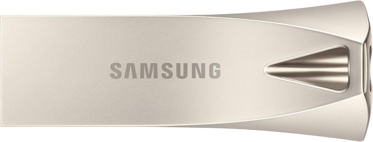 SAMSUNG 256GB BAR Plus (Metal) USB 3.1 Flash Drive, Speed Up to 400MB/s (MUF-256BE3/AM)