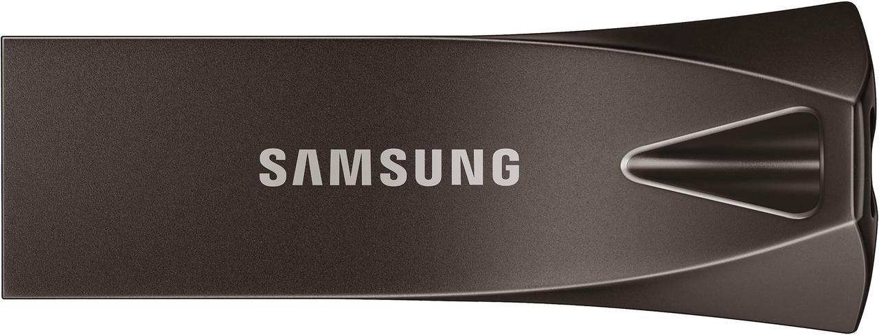 SAMSUNG 64GB BAR Plus (Metal) USB 3.1 Flash Drive, Speed Up to 300MB/s (MUF-64BE4/AM)