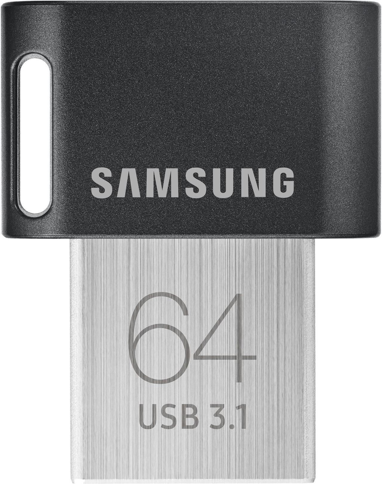 Main image of Samsung 64GB FIT Plus USB 3.1 Flash Drive, Speed Up to 200MB/s (MUF-64AB/AM)