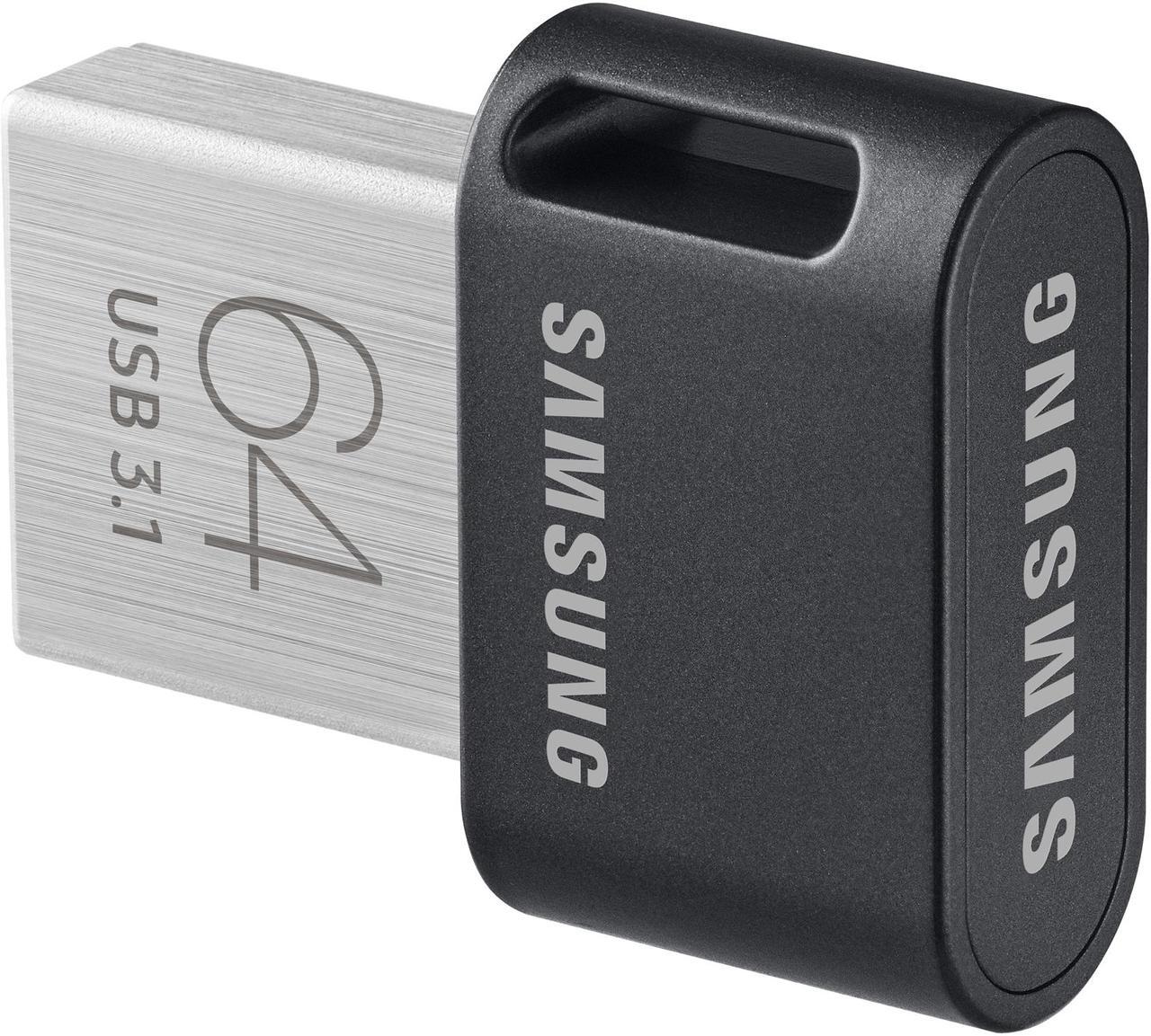 Alt view image 3 of 7 - Samsung 64GB FIT Plus USB 3.1 Flash Drive, Speed Up to 200MB/s (MUF-64AB/AM)