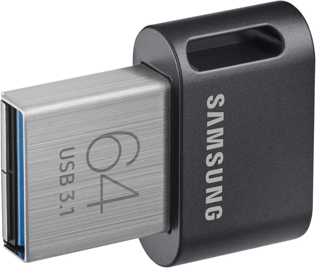 Alt view image 4 of 7 - Samsung 64GB FIT Plus USB 3.1 Flash Drive, Speed Up to 200MB/s (MUF-64AB/AM)