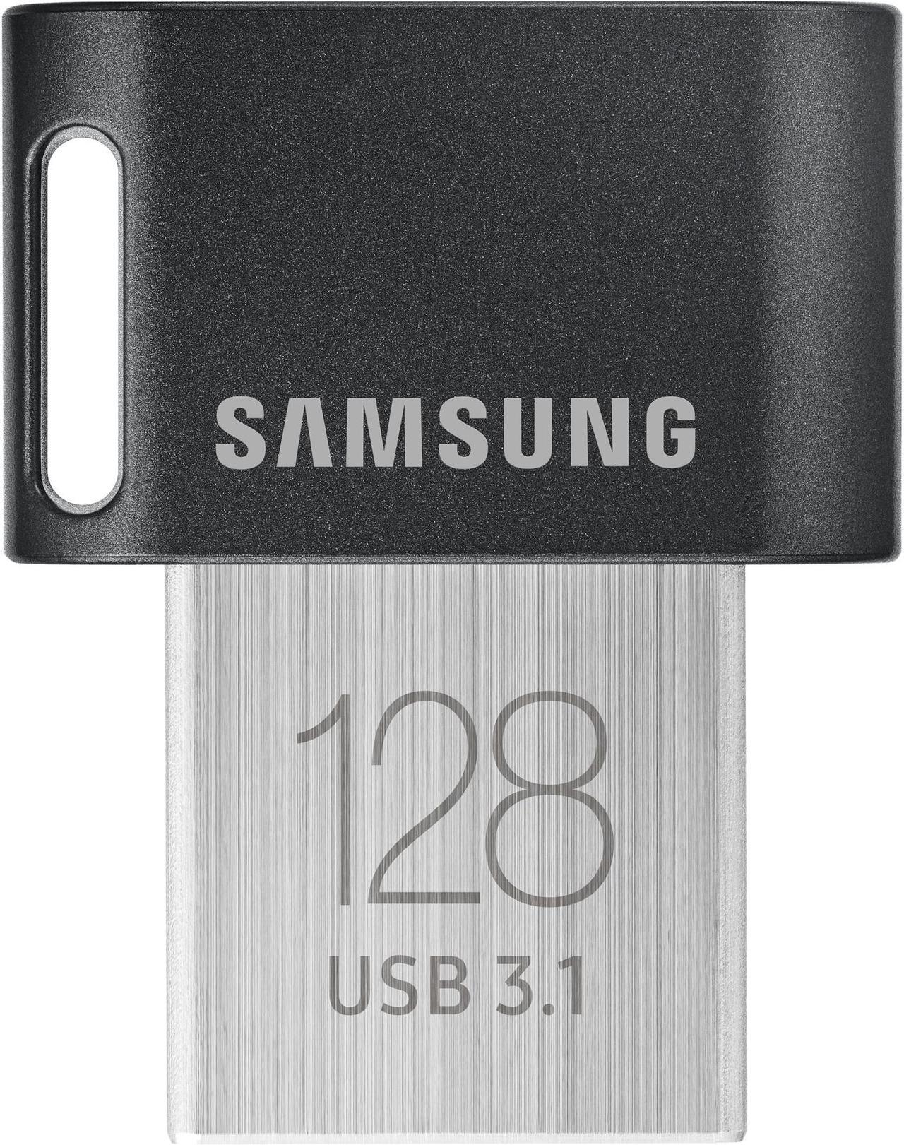 Samsung 128GB FIT Plus USB 3.1 Flash Drive, Speed Up to 300MB/s (MUF-128AB/AM)