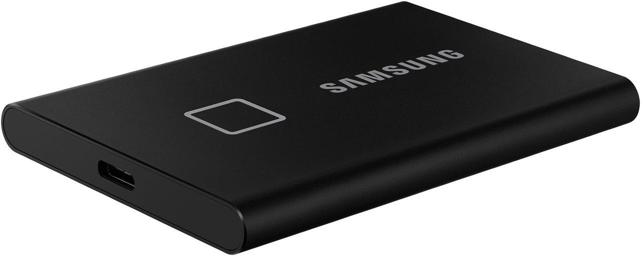 Alt view image 5 of 7 - SAMSUNG T7 Touch Portable SSD 2TB - Up to 1050 MB/s - USB 3.2 Gen 2 External Solid State Drive, Black (MU-PC2T0K/WW)