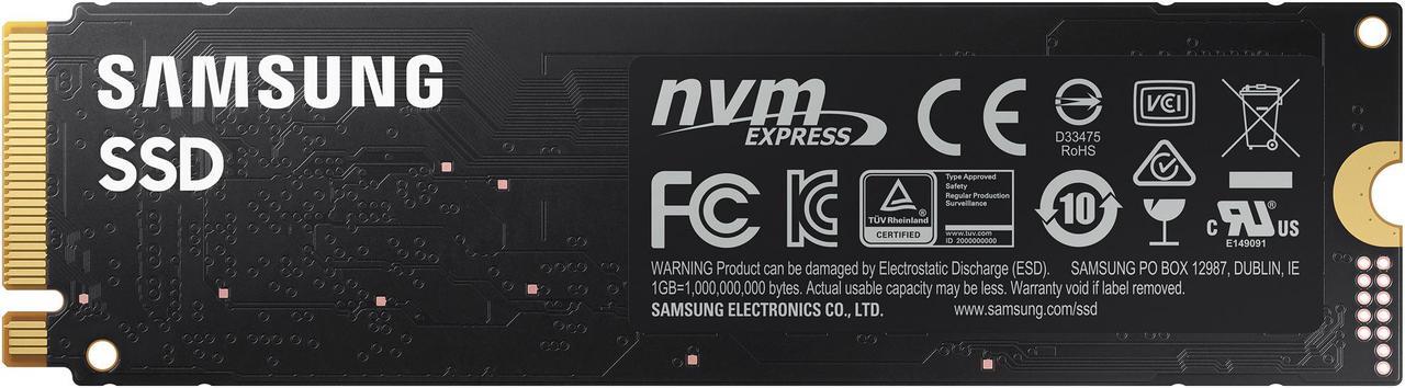 Alt view image 3 of 3 - SAMSUNG 980 M.2 2280 250GB PCI-Express 3.0 x4, NVMe 1.4 V-NAND MLC Internal Solid State Drive (SSD) MZ-V8V250B/AM