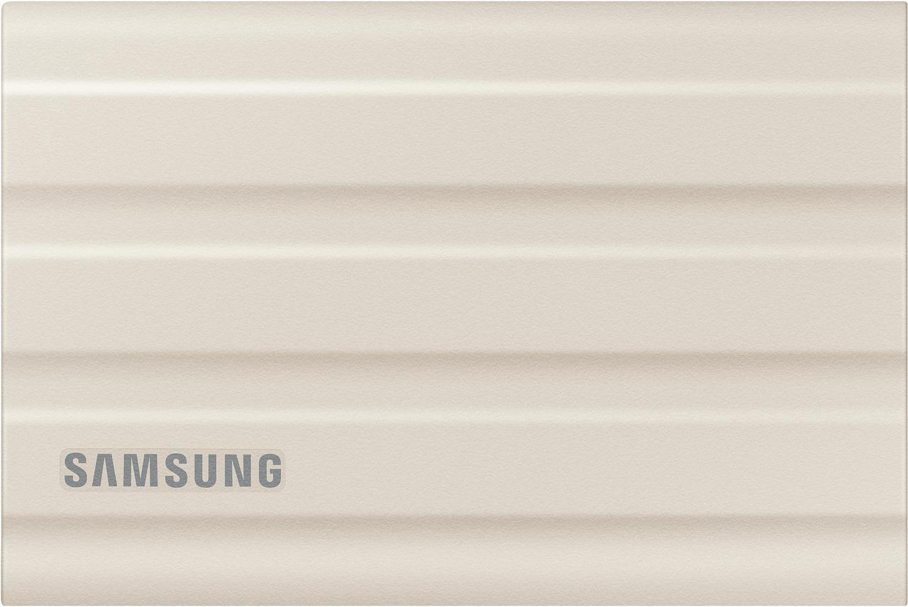 SAMSUNG T7 Shield Portable External Solid State Drive USB 3.2 1TB , IP65 Water Resistant, Compatible with PC / Mac / Android / Gaming Consoles (MUPE1T0K/AM), Beige