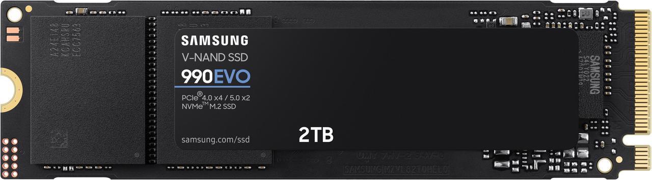 SAMSUNG 990 EVO SSD 2TB, PCIe Gen 4x4 |  Gen 5x2 M.2 2280, Speeds Up-to 5,0...