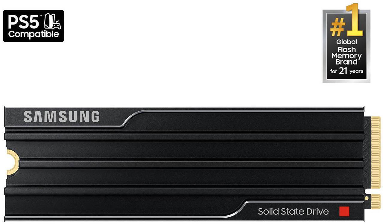 Main image of SAMSUNG SSD 9100 PRO with Heatsink 2TB, PCIe 5.0x4 M.2 2280, Seq. Read Speeds Up to 14,800/13,400 MB/s, Best for AI Computing, Gaming, and Heavy Duty Workstations (MZ- VAP2T0CW)