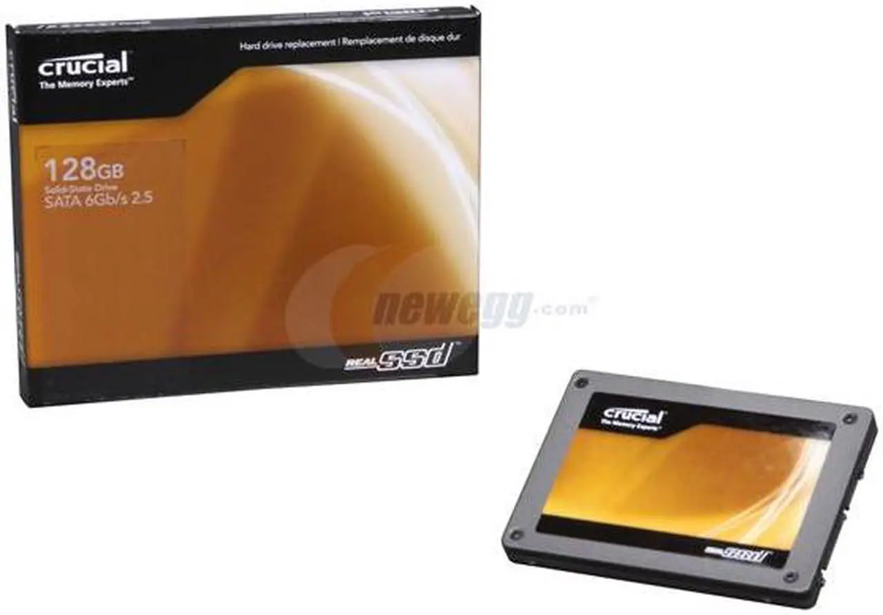 Alt view image 5 of 5 - Crucial RealSSD C300 2.5" 128GB SATA III MLC Internal Solid State Drive (SSD) CTFDDAC128MAG-1G1