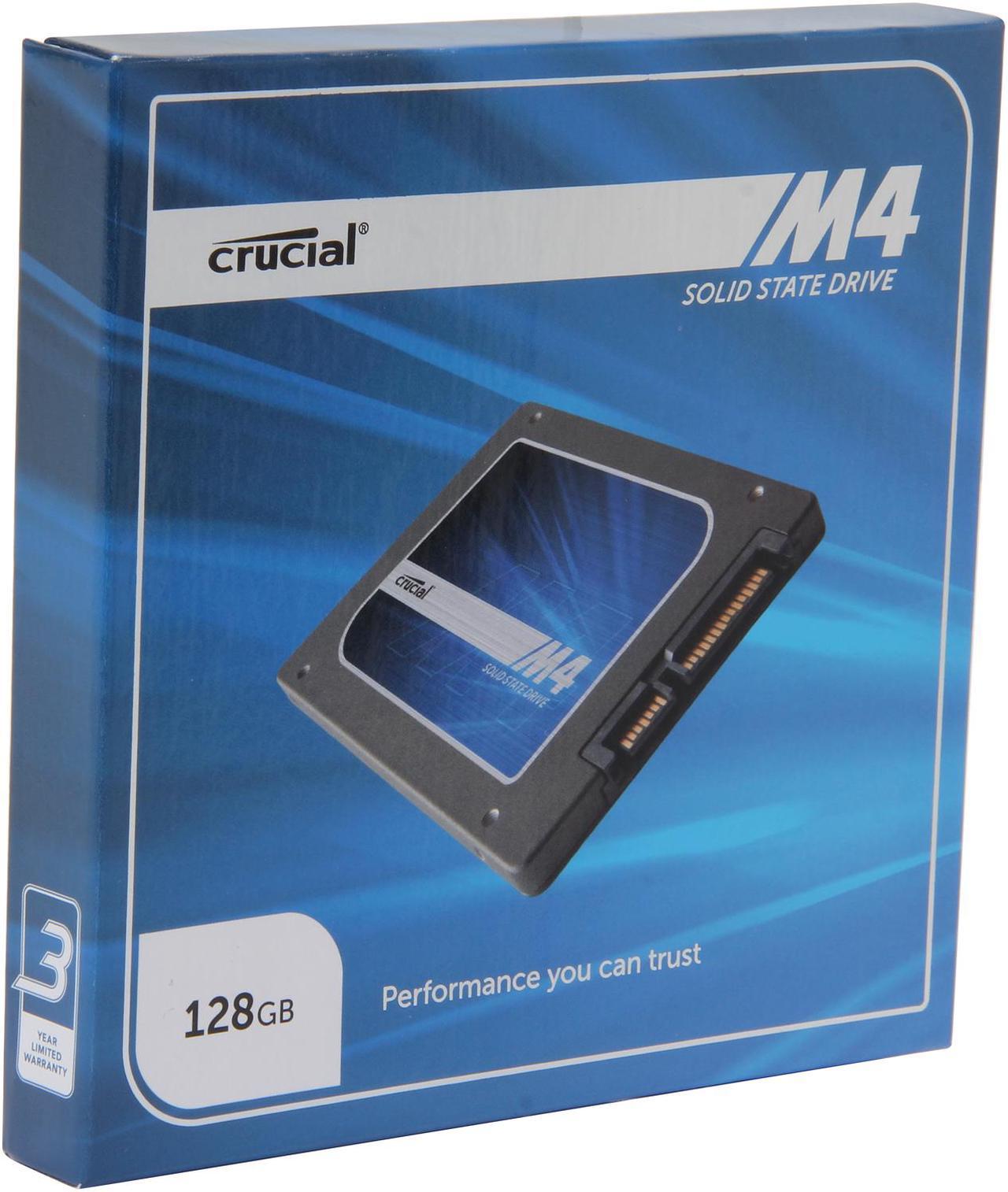 Crucial M4 2.5" 128GB SATA III MLC Internal Solid State Drive (SSD) CT128M4SSD2