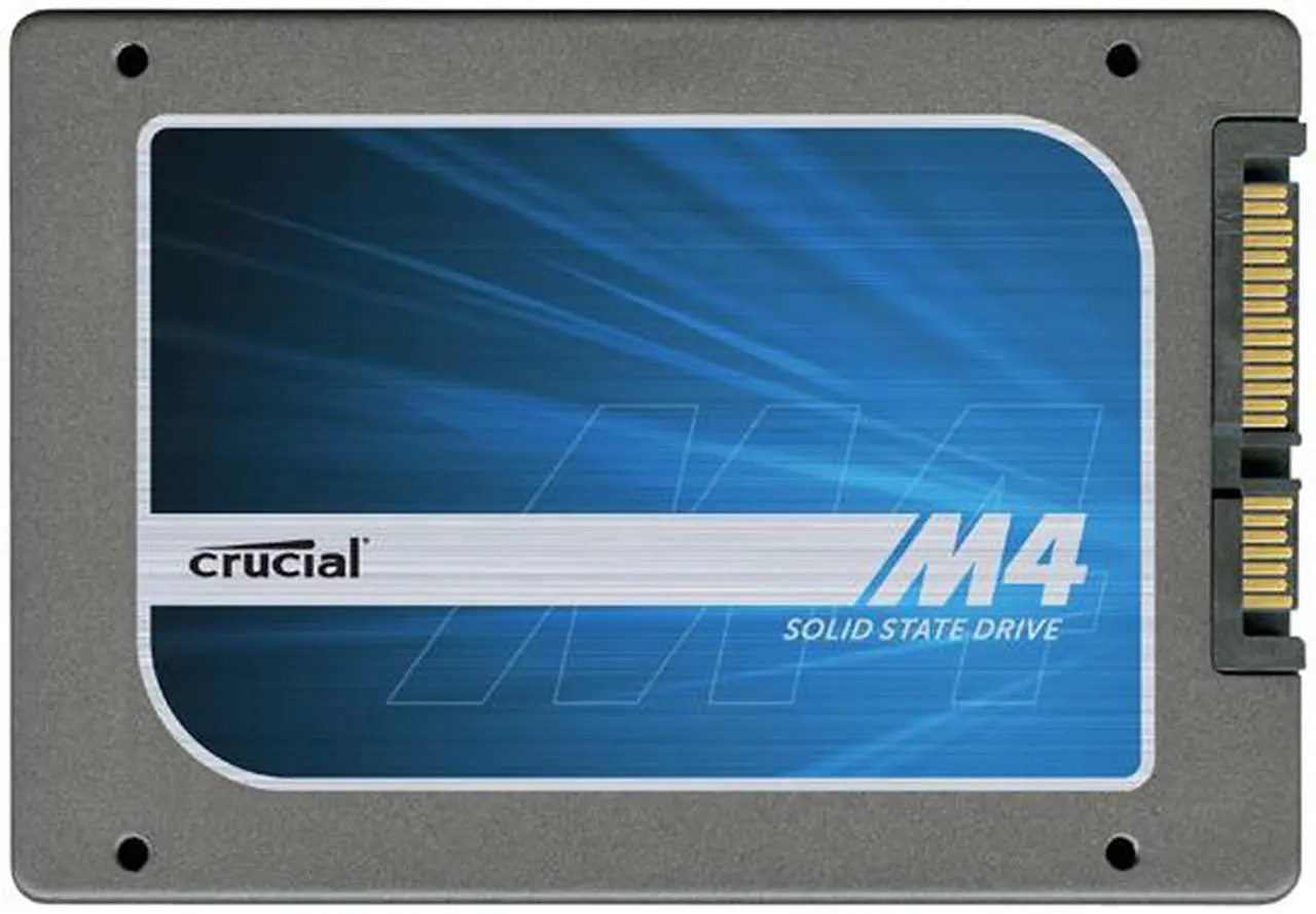 Alt view image 2 of 2 - Crucial M4 2.5" 256GB SATA III MLC Internal Solid State Drive (SSD) CT256M4SSD2