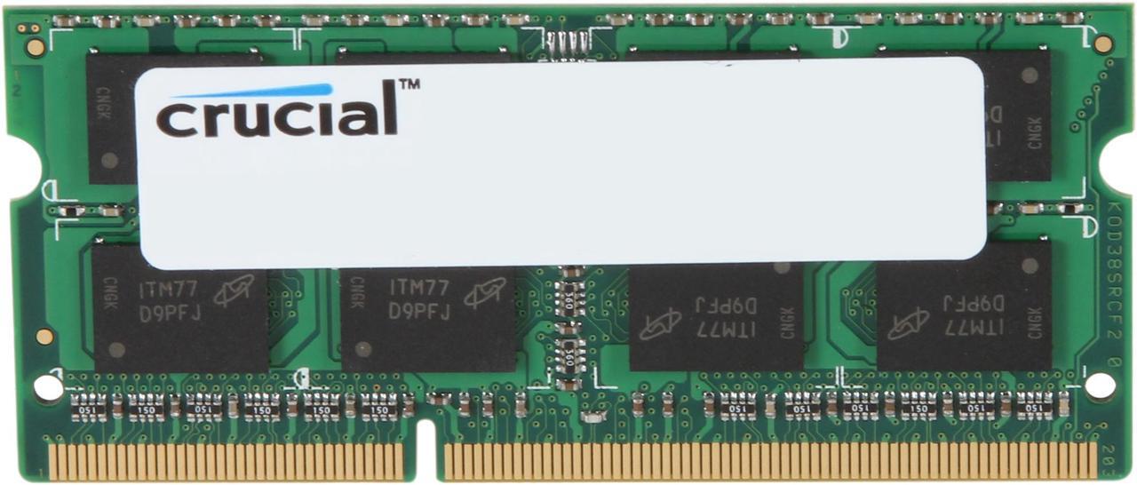 Main image of Crucial 4GB 204-Pin DDR3 SO-DIMM DDR3L 1333 (PC3L 10600) Laptop Memory Model CT51264BF1339