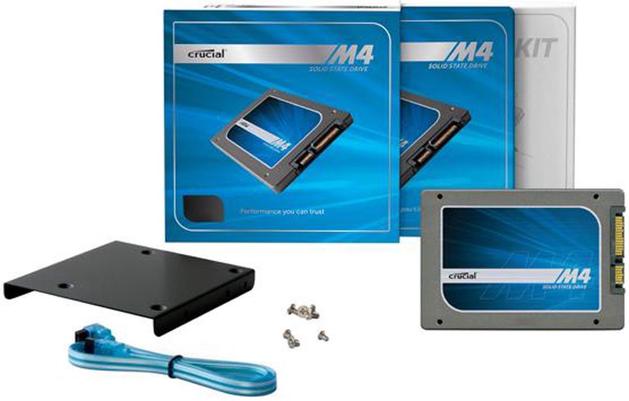Alt view image 2 of 2 - Crucial M4 2.5" 128GB SATA III MLC Internal Solid State Drive (SSD) CT128M4SSD2BAA