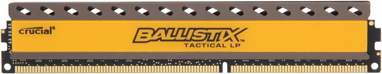 Main image of Ballistix Tactical 8GB DDR3L 1600 (PC3L 12800) Low Profile Desktop Memory Model BLT8G3D1608ET3LX0