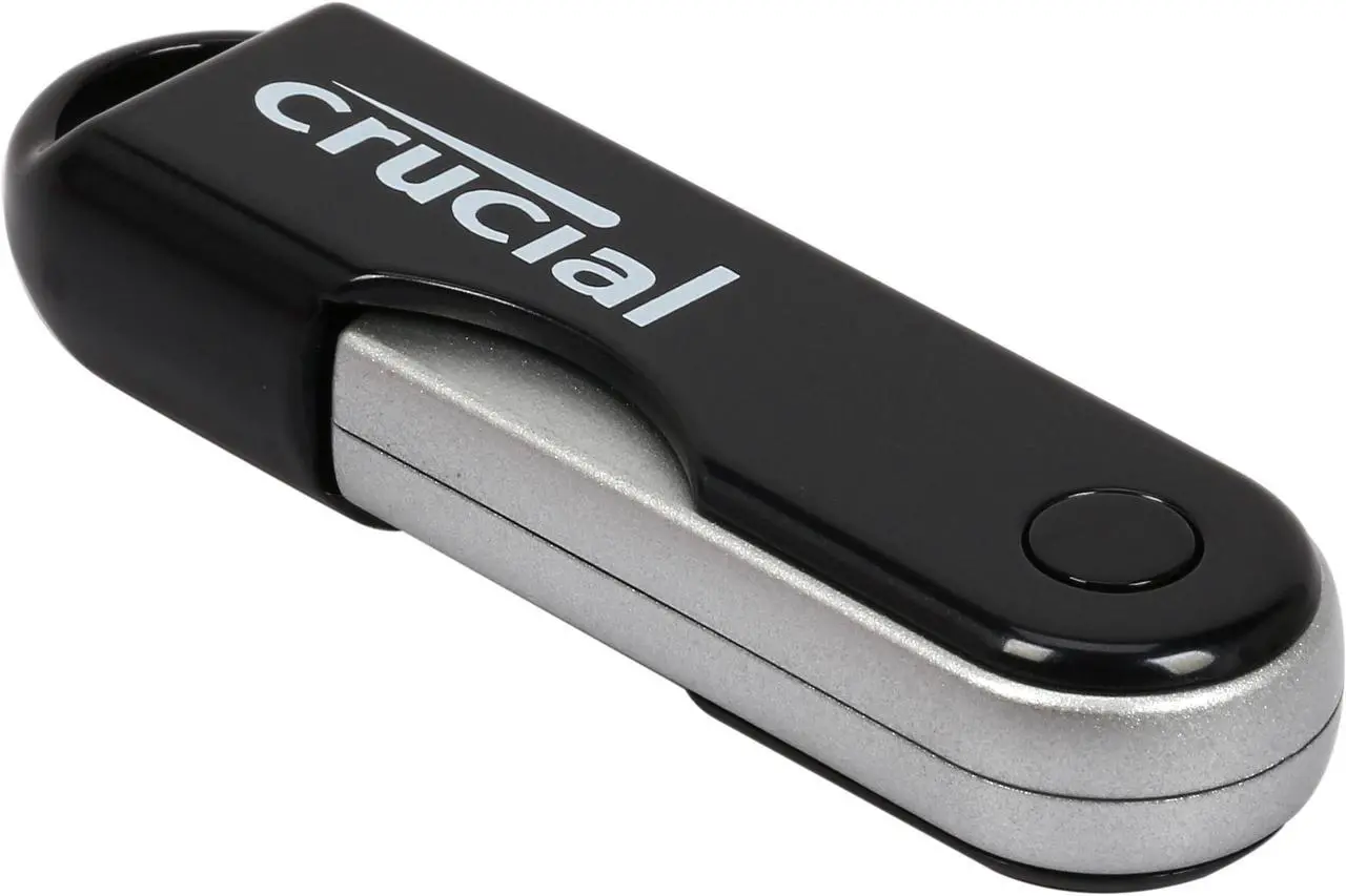 Main image of Crucial 32GB Gizmo! TwistTurn Flash Drive CT32GBUSBTT