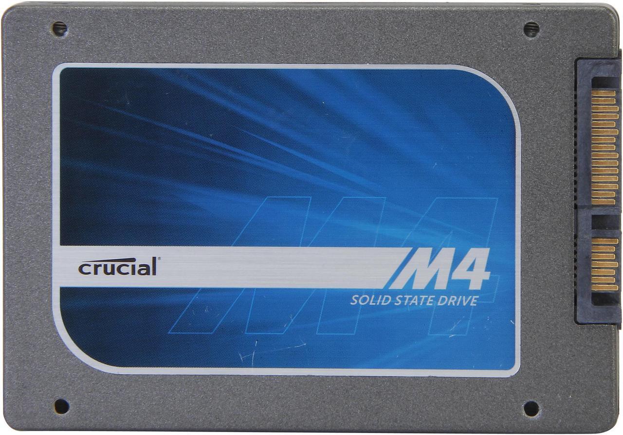 Alt view image 2 of 4 - Manufacturer Recertified Crucial M4 CT128M4SSD2 2.5" 128GB SATA III MLC Internal Solid State Drive (SSD)