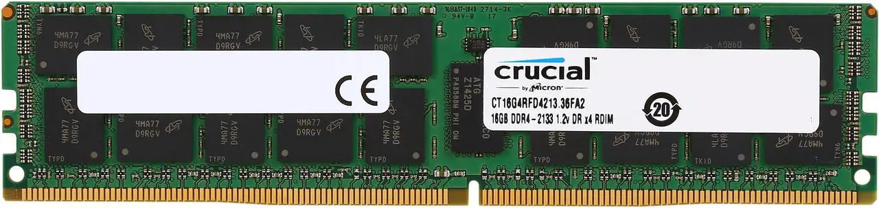 Main image of Crucial  CT16G4RFD4213 16GB  288-Pin DDR4 2133 Server Memory