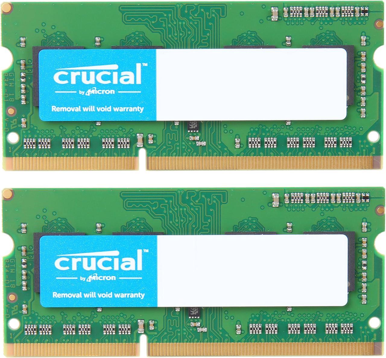 Crucial 8GB (2 x 4GB) DDR3L 1600 (PC3L 12800) ECC Unbuffered Memory for Mac Model CT2K4G3S160BJM