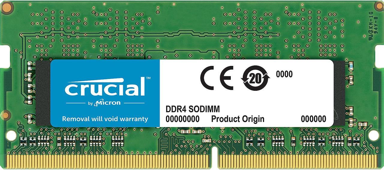 Crucial 8GB Single DDR4 2400 MT/s (PC4-19200) SR x8 SODIMM 260-Pin for Mac - CT8G4S24AM