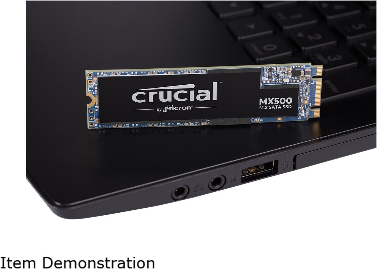 Alt view image 4 of 6 - Crucial MX500 M.2 2280 250GB SATA III 3D NAND Internal Solid State Drive (SSD) CT250MX500SSD4