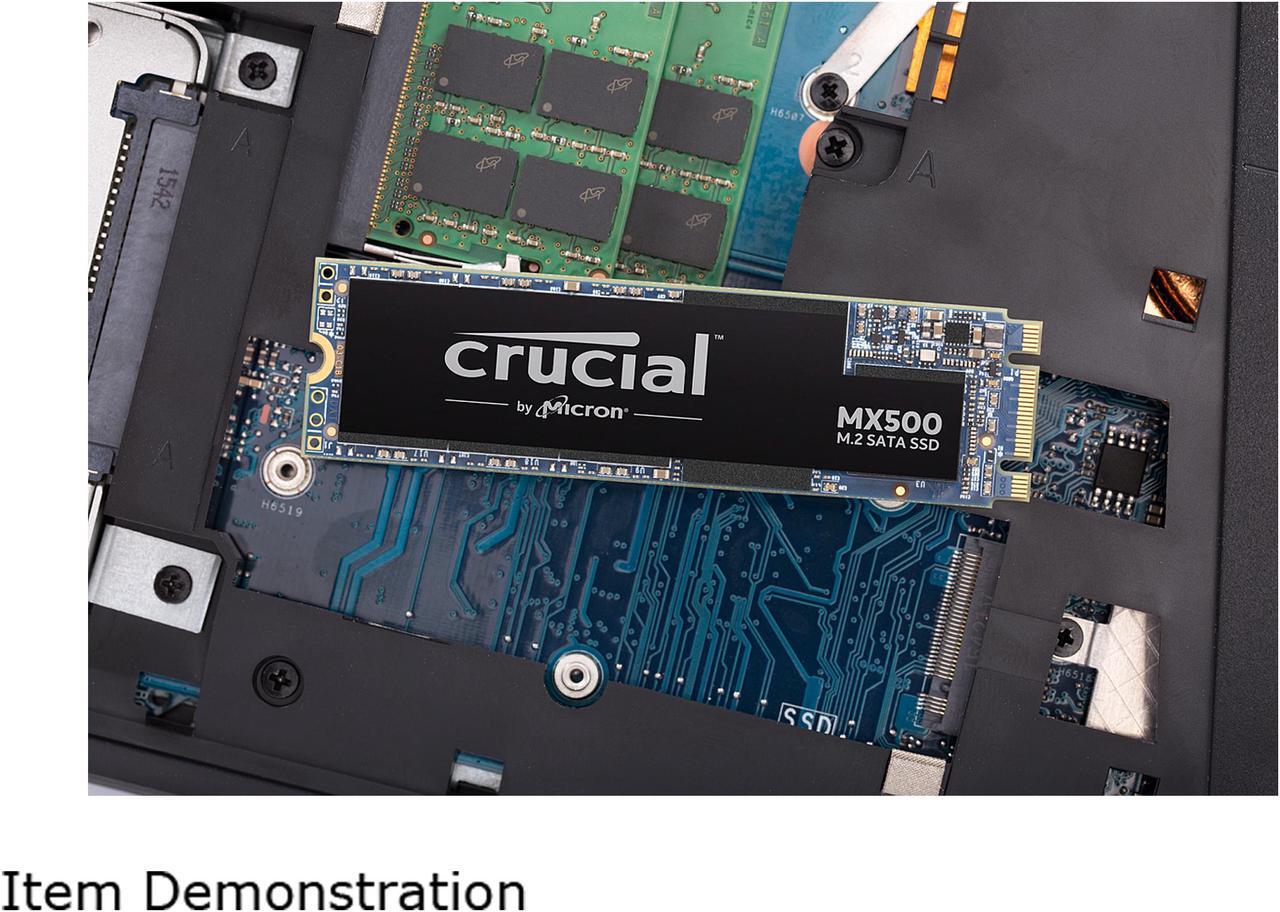 Alt view image 5 of 6 - Crucial MX500 M.2 2280 250GB SATA III 3D NAND Internal Solid State Drive (SSD) CT250MX500SSD4