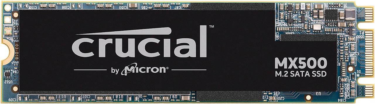 Alt view image 2 of 5 - Crucial MX500 500GB 3D NAND SATA M.2 (2280SS) Internal SSD, up to 560 MB/s  - CT500MX500SSD4