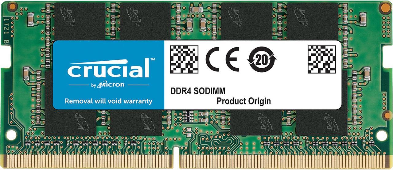 Main image of Crucial 16GB 260-Pin DDR4 SO-DIMM DDR4 3200 (PC4 25600) Laptop Memory Model CT16G4SFD832A