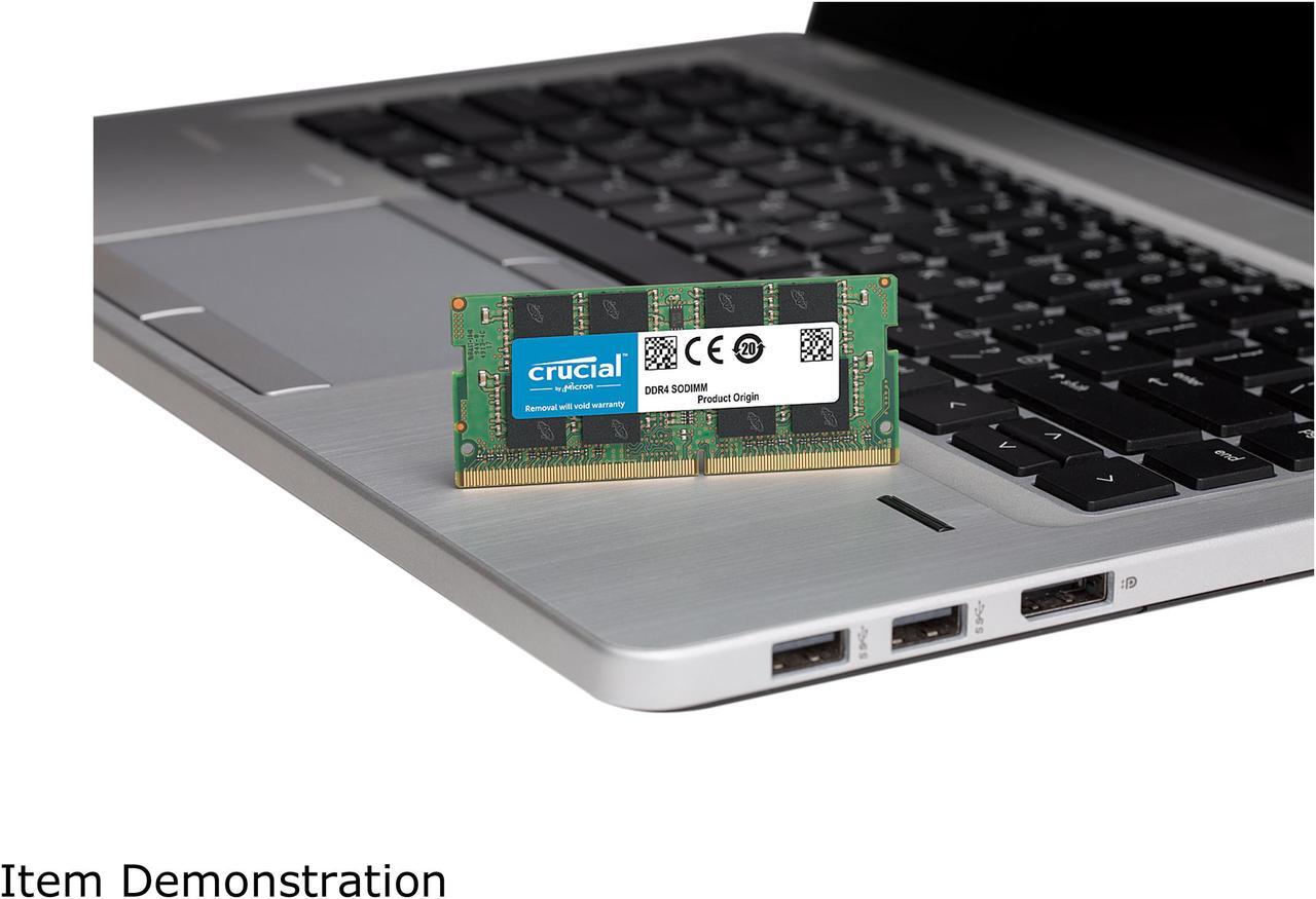 Alt view image 3 of 4 - Crucial 16GB 260-Pin DDR4 SO-DIMM DDR4 3200 (PC4 25600) Laptop Memory Model CT16G4SFD832A