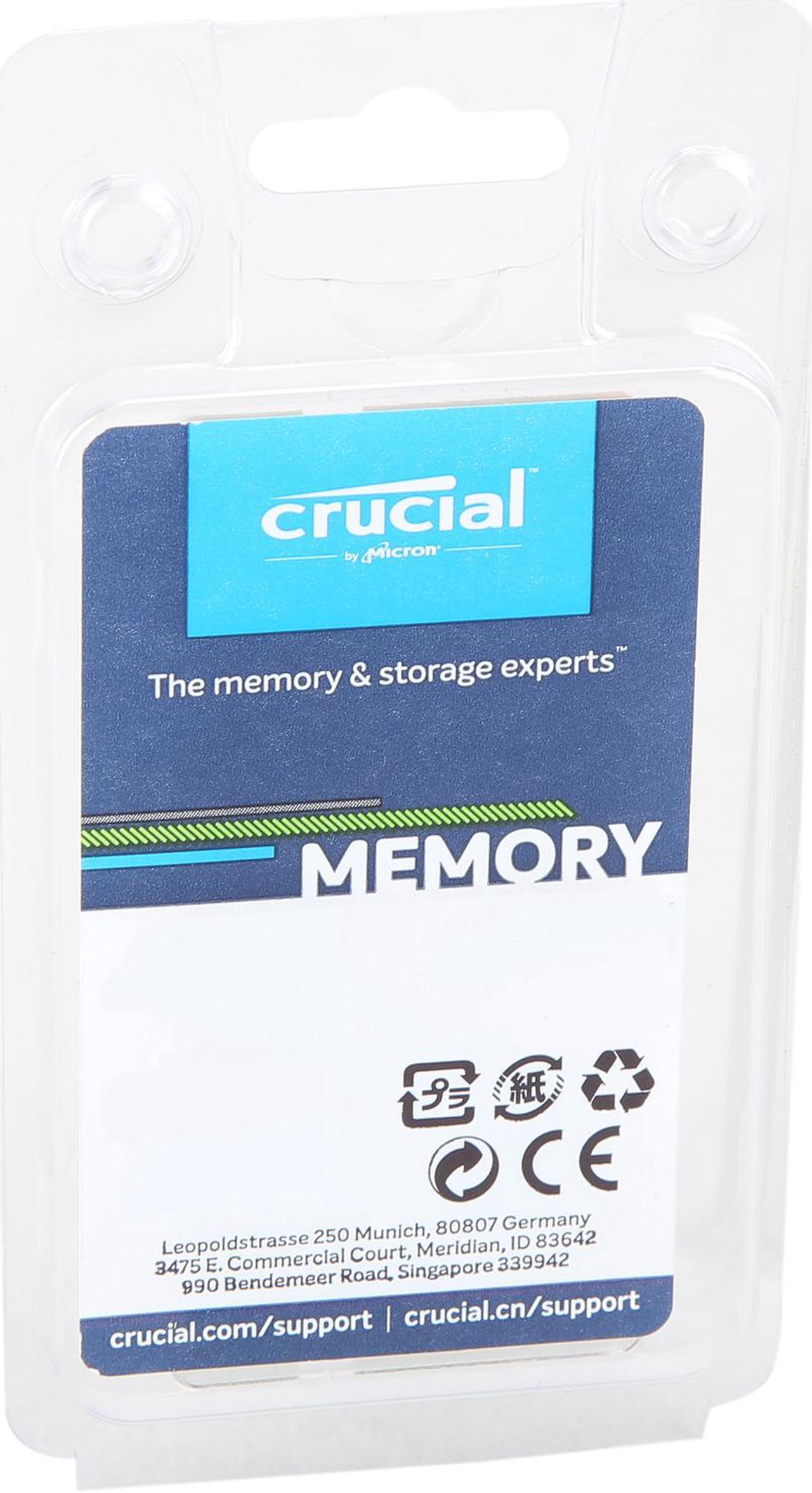 Alt view image 4 of 4 - Crucial 16GB 260-Pin DDR4 SO-DIMM DDR4 3200 (PC4 25600) Laptop Memory Model CT16G4SFD832A